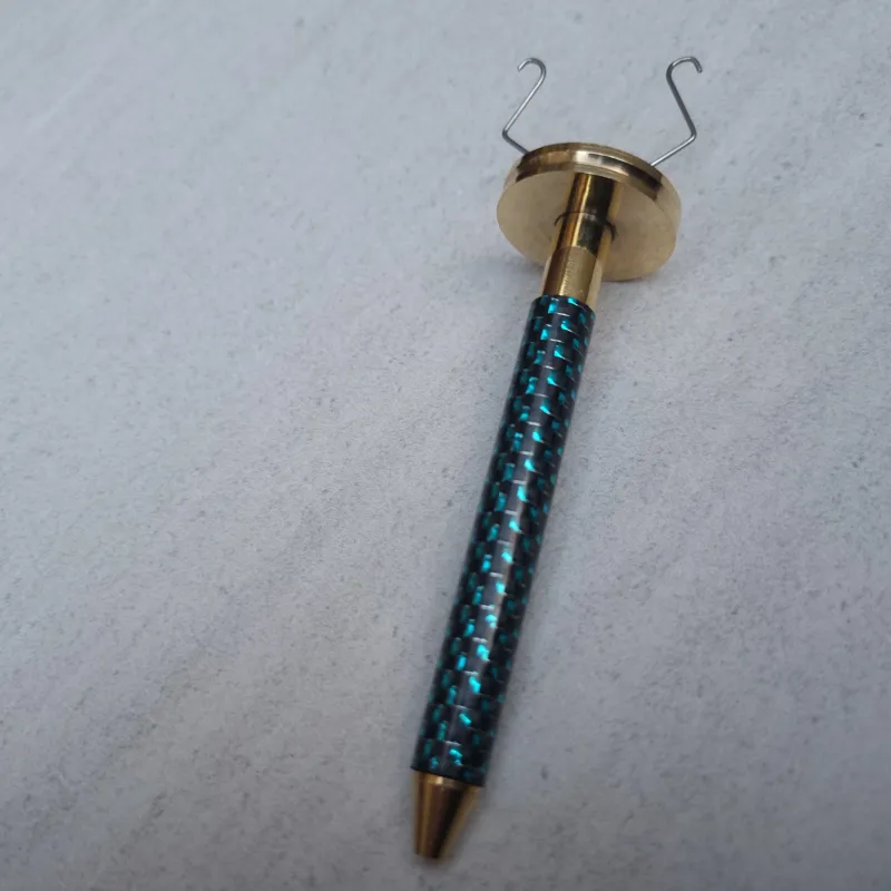 Dr.Slick JUMBO Carbon Fiber Handle Dubbing Twister with Half Hitch Tool-3